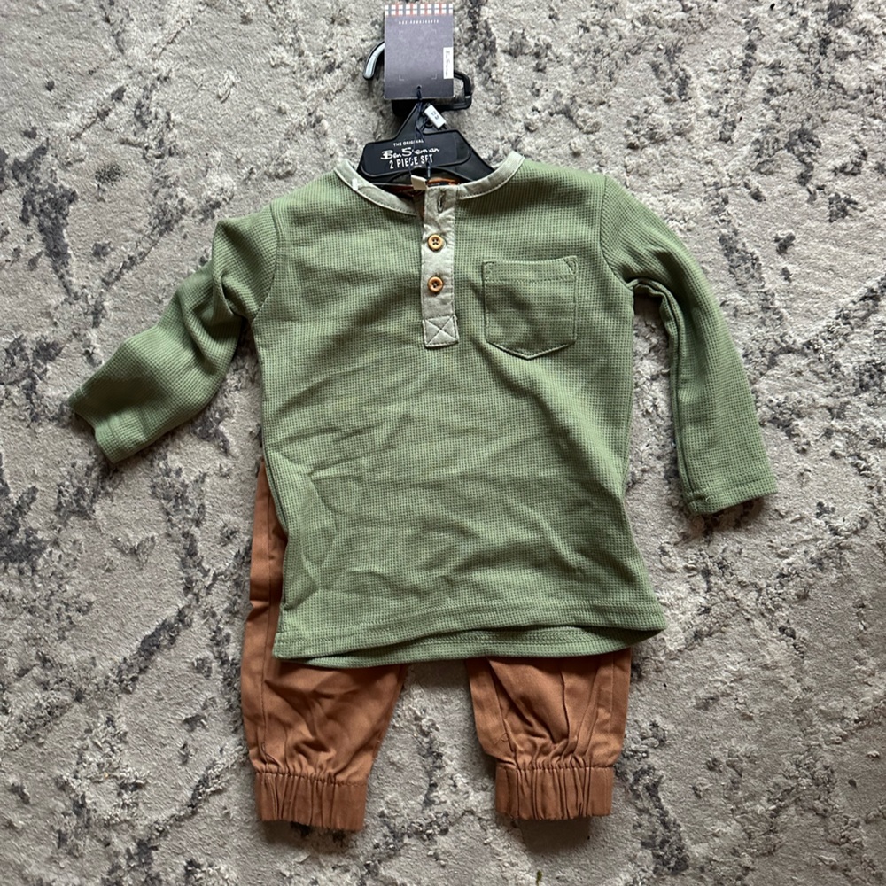 Boys 2 piece set 12 months